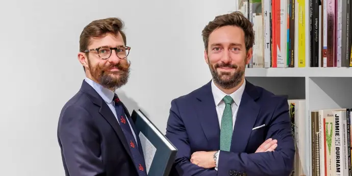 Arnaud Dubois and François Carbone from matis