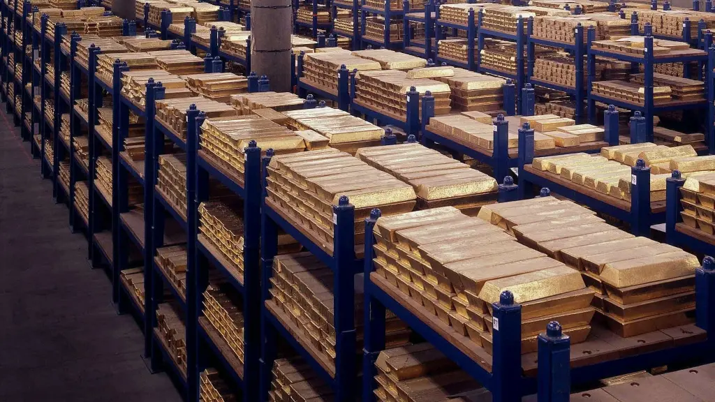 Gold reserves of the Bank of England