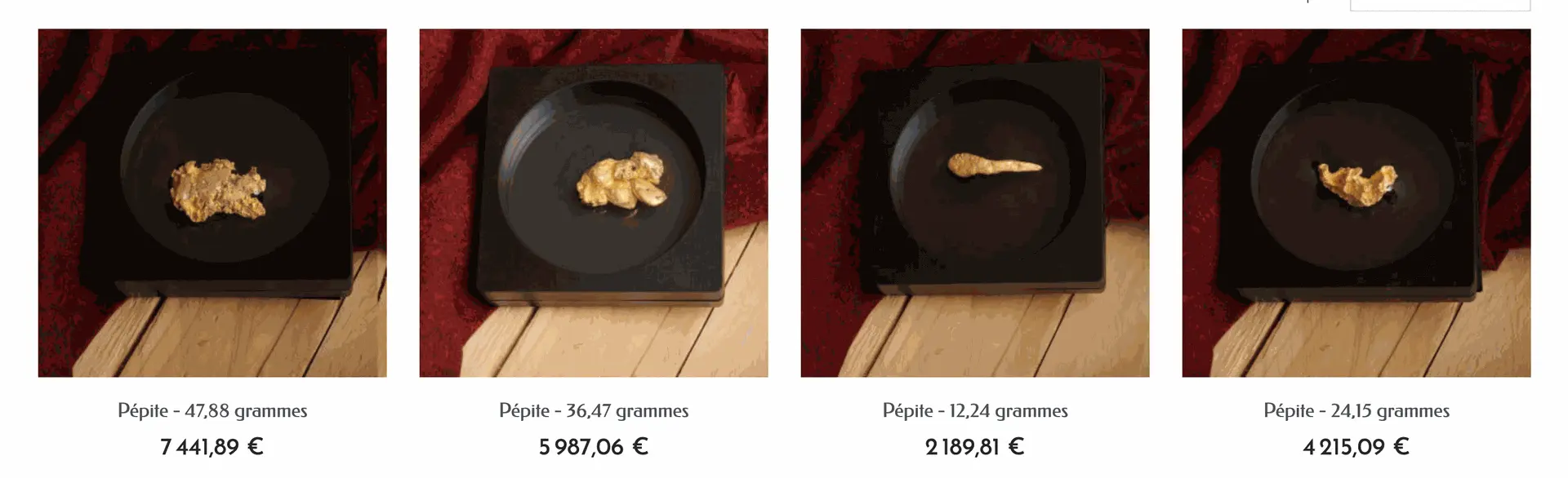 Vera Valor gold nuggets