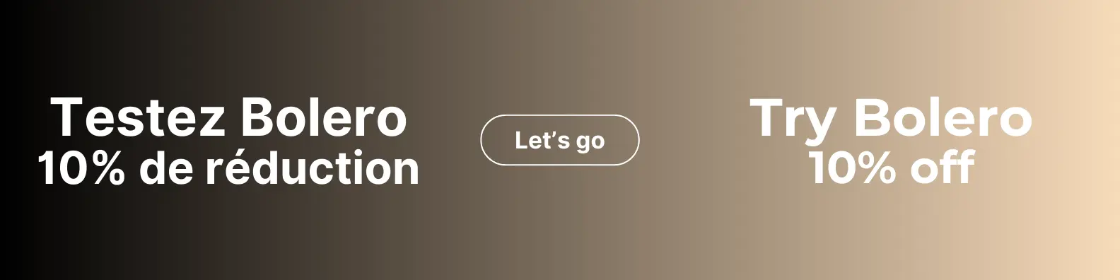 code promo bolero parrainage bolero